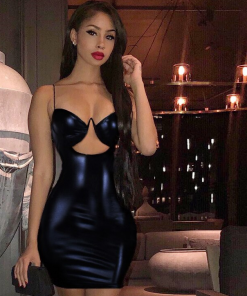 Miami Nights PU Dress