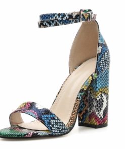 Zest Serpentine Sandals