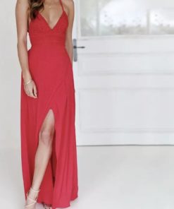 Khloe Lace Up Dress