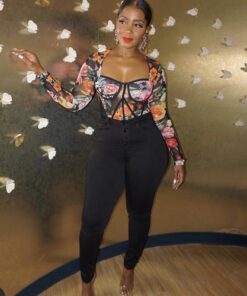 Tuscany Floral Crop Top