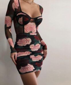 Luna Floral Mini Dress