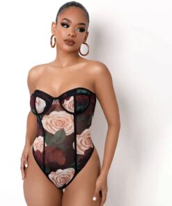 Luna Floral Bodysuit